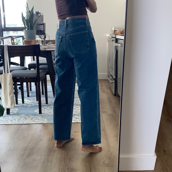 Levi’s RIBCAGE STRAIGHT ANKLE WOMEN'S JEANS - Picture 3 of 4